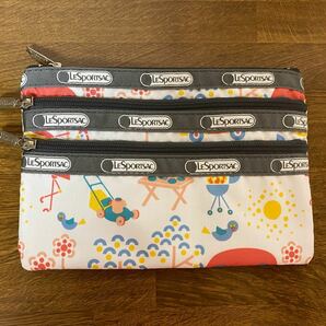 LeSportsac レスポートサック ポーチ 3-ZIP COSMETIC 