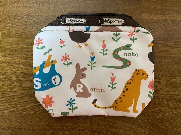 LeSportsac レスポートサック ポーチ Rectangular Cosmetic 6511 ABC SAFARI