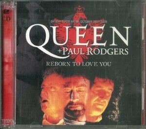 D00134232/CD2枚組/クイーン(QUEEN) + ポール・ロジャース(PAUL RODGERS)「Reborn To Love You (2006年・TNM-006/007)」