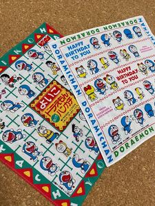 ドラえもん ハンカチ 綿 小学生 レトロ