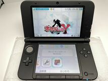 ★希少 完品 状態良好★ニンテンドー3DS LL 本体 ポケットモンスター Yパック ゼルネアス・イベルタル ブルー★1円スタート レア ポケモン_画像2