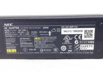 P-1939 NEC 製 ADP-75RB A 仕様 19V 3.95A ノートPC用ACアダプター　即決品_画像4