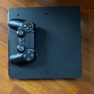 PlayStation4 +純正コントローラー+ソフト4つ付属(Detroit/サイバーパンク/ゴーストオブツシマ/ワンダと巨像)