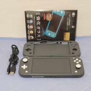 Nintendo Switch ニンテンドースイッチライト グレー+付属品