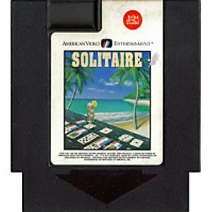 ★ БЕСПЛАТНАЯ ДОСТАВКА ★ Североамериканская мышца NES Solitaire Nes Trump Game