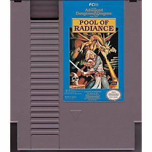 ★送料無料★北米版 ファミコン Pool of Radiance NES プール オブ レイディアンス ロールプレイング