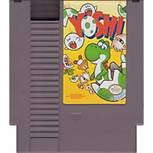 ★送料無料★北米版 ファミコン Yoshi NES ヨッシー パズル