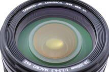 動作品 タムロン TAMRON AF ASPHERICAL XR LD IF 28-300mm f3.5-6.3 MACRO ニコン用 Nikon AF 一眼カメラレンズ フード付 管K359_画像8