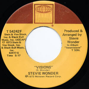 [7] '73米Orig / Stevie Wonder / Living For The City / Tamla / T 54242F / Soul / Funk