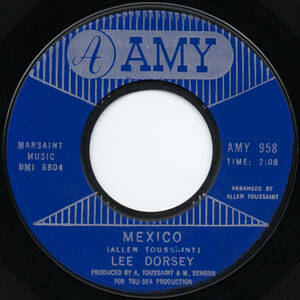 [7] '66米Orig / Lee Dorsey / Working In The Coal Mine / Mexico / Amy / AMY 958 / Soul / Funk