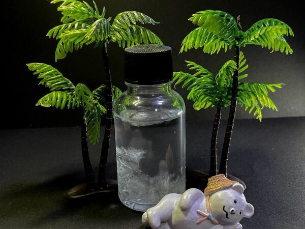 ■夏休み自由研究■ 細口ガラス瓶型 初めてお試しストームグラスボトル
