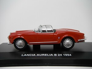 ■ EG(EDISON GIOCATTOLI) 1/43 LANCIA AURELIA B 24 1954 赤 ランチャ アウレリア ミニカー。レア。正規販売代理ミツワモデル