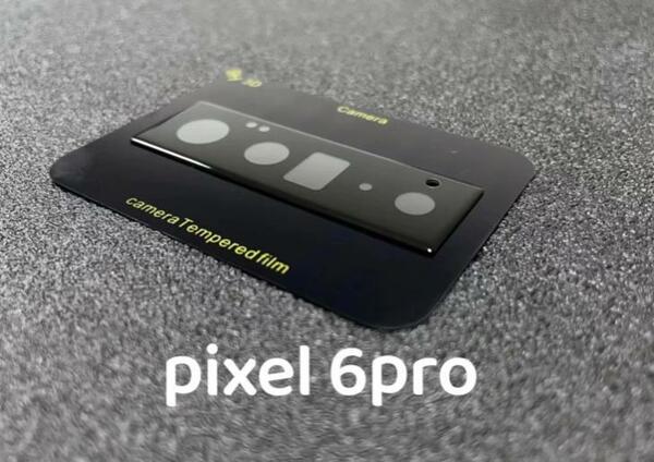 ［２枚セット］Google Pixel 6 Pro カメラレンズ ガラス 3D フィルム ピクセル6pro フルカバー ガラスプロテクター pixel6pro