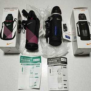 サーモス THERMOS NIKE ナイキ ハイドレーションボトル 0.52L FC0094 メタリックブルーブラック FFC-501FN レッド ステンレスボトル 水筒