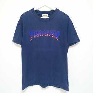 即決 M 90s スラッシャー THRASHER Tシャツ FLAME フレイム USA