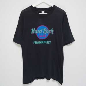 即決 L 80s ハードロックカフェ HARDROCK CAFE Tシャツ SEATTLE 黒 USA製