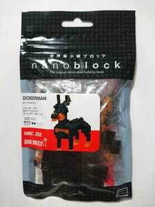 nanoblock DOBERMAN ドーベルマン ナノブロック NBC_255 DOG BREED KAWADA カワダ 未開封 