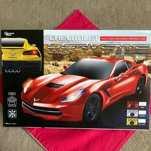 ラジコン 1/24スケール 電動R/C シボレー コルベットC7 2.4GHz RCカー(RED)