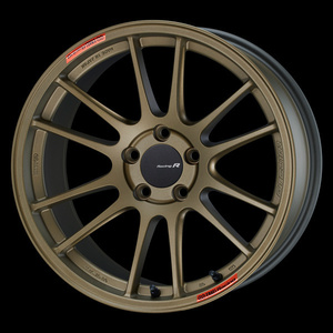 ★エンケイ ENKEI GTC01RR 18x8.0J(8J) +45(ET45) 5穴 PCD114.3 Titanium Gold(ゴールド) 新品4本セット