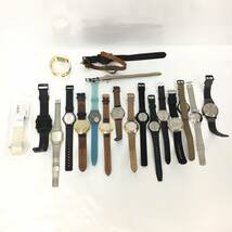 □ジャンク品□時計20本まとめ売り②NIXON X-girl CASIO CITIZEN swatch DW Silly Good SKAGEN ALLY DENOVO 複数落札同梱OK B220701-303_画像2