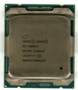 Intel　Xeon　E5-1680V4　3.40GHz　中古　 　　　　　　 