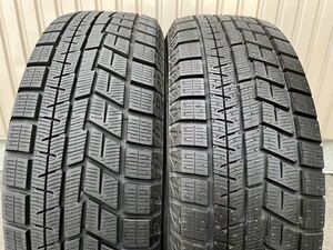 ヨコハマ アイスガード iG60 215/65R16 2本セット 19年製 約9.5分山 イボ付き 極上 スタッドレスタイヤ バリ山