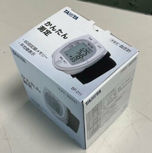 【RKGKE】１円～TANITA/手首式血圧計/BP-211/新品