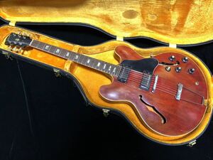 Gibson es335 vintage 68 год Gibson Vintage es-335 номер . пуховка 