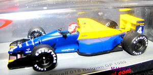 【Ma】SP☆1/43 S1887 ティレル Tyrrell 018 No.4 Belgian GP 1989Johnny Herbert