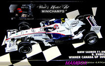 【フリマ】PM☆1/43 400080104 BMW ザウバー F1.08 2008 R.クビカ 初優勝カナダGP 限定　4824台_画像2