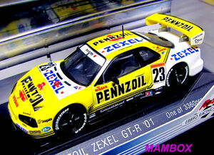 【フリマ】EB☆1/43 43193 ペンゾイル ZEXEL GT-R JGTC 2001 #23 サイン入り 3360台限定