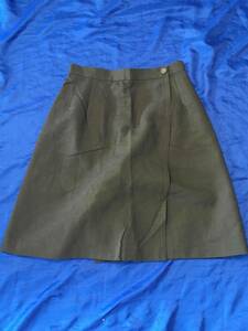 *C rank *[ used ]SELERY_11 number _ culotte _18539/ celery -/ LAP skirt / lovely company office work clothes / stylish OL uniform 