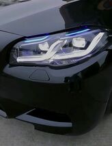 【新品】BMW F10 F11 LEDヘッドライト 5シリーズ 左右セット デイライト ウインカー ヘッドランプ Mスポーツ M5_画像7