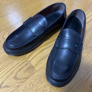 新品 ローファー ビジネスシューズ 黒 紳士靴 9インチ 27cm