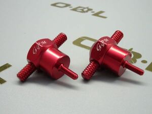 GPM製　品番UDR005-R 【赤】 UDR用　スペアタイヤナット　　スペアホイールナット