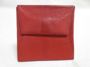 9929◆【SALE】HERMES エルメス バスティア コインケース【N】MADE IN FRANCE 中古 USED