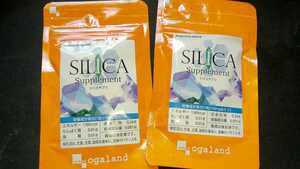 ● 2袋x1ヶ月分 オーガランド シリカサプリ サプリメント 新品未開封 シリカ