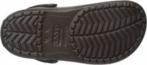 ☆100円★未使用新品★Crocs Crocband C K Clog Espresso★クロックス クロックバンド ケーブルニットクロッグ エスプレッソ/203609-206-25_画像6