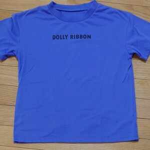 DOLLY RIBBON 半袖Tシャツ160 (紫)