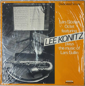 ◆LARS SJOSTEN OCTET featuring LEE KONITZ/DEDICATED TO LEE (SWE LP/Sealed) -Lars Gullin, Jan Allan, Dragon