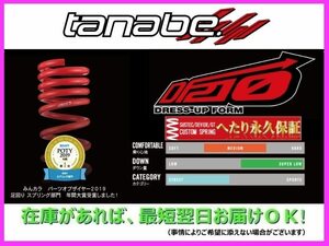 タナベ DF210 ダウンサス (1台分) エルグランド AVWE50/ALWE50/ATWE50/APWE50　ATWE50DK