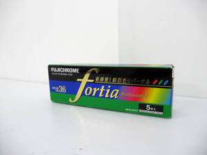 【FUJIFILM/富士フイルム】巳②289//fortia 限定品 36枚撮り 5本パック/冷蔵庫保管品