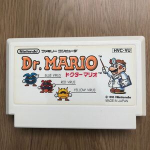 ドクターマリオ ファミコン 任天堂 ファミコンソフト