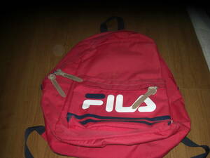 FILA　赤リュック