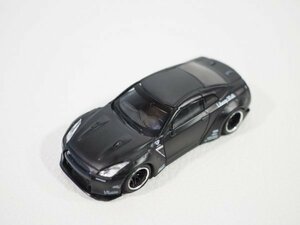 ☆A5851☆ジャンク★MINI GT TMSモデル 1/64 LB★ワークス 日産 GT-R マットブラック リバティウォーク MINI GT