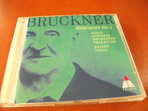【CD】インバル / フランクフルト放送o ブルックナー / 交響曲 第1番 　(Teldec 1987 ライブ)