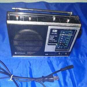 HITACHI　３バンドラジオ　KH-994S オマケで小型ACコード