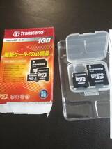 1GB　microSDカード マイクロSD micro sd 2 枚 送料210円_画像2