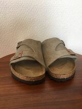 41（26.5cm）｜BIRKENSTOCK ビルケンシュトック チューリッヒ Taupe 1009532 レギュラー幅 SFB スエード サンダル (新品)(正規品)(即決) _画像5