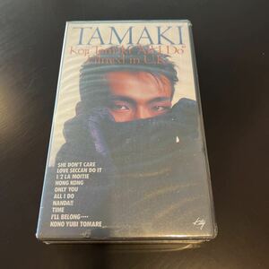 VHS ビデオテープ◇貴重 未DVD化◇玉置浩二◇Koji Tamaki “All I DO” Filmed in U.K.